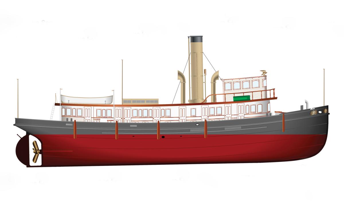 【特別版】　TUGBOAT 10 Years Ertl 